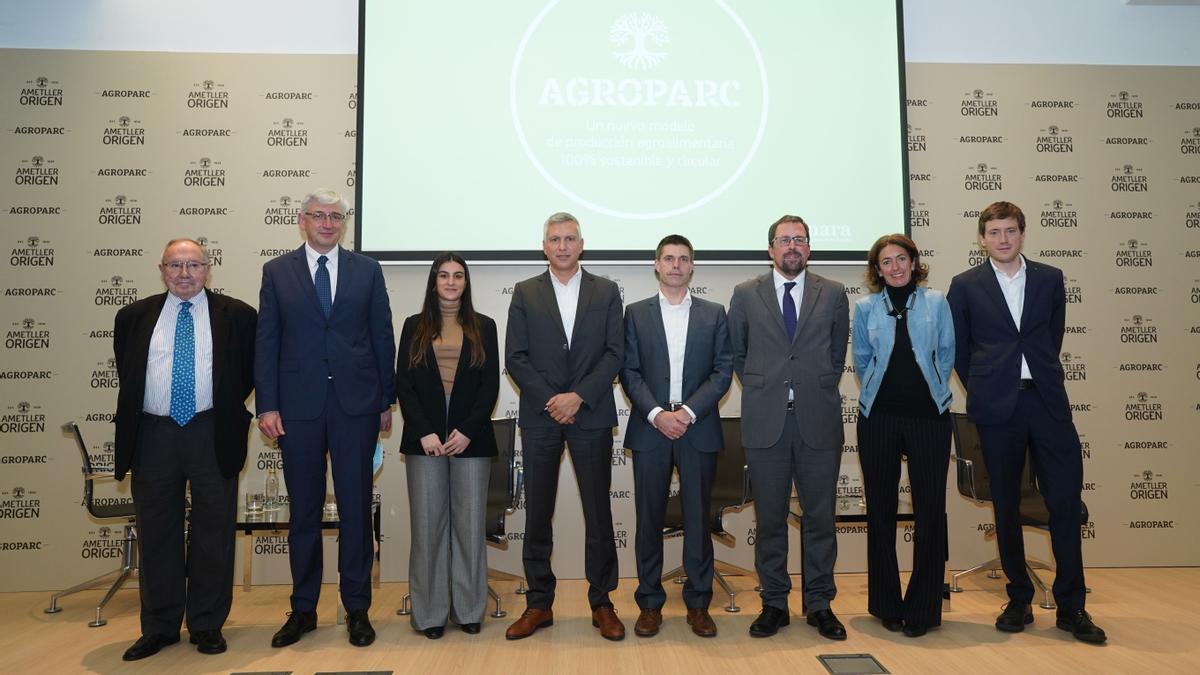 Presentación del proyecto Agroparc de Ametller Origen en la Cámara de España en Madrid