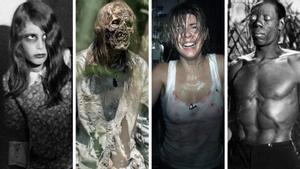 Fotogramas de ’La noche de los muertos vivientes’, ’The walking dead’, ’[REC]’ y ’Yo anduve con un zombi’