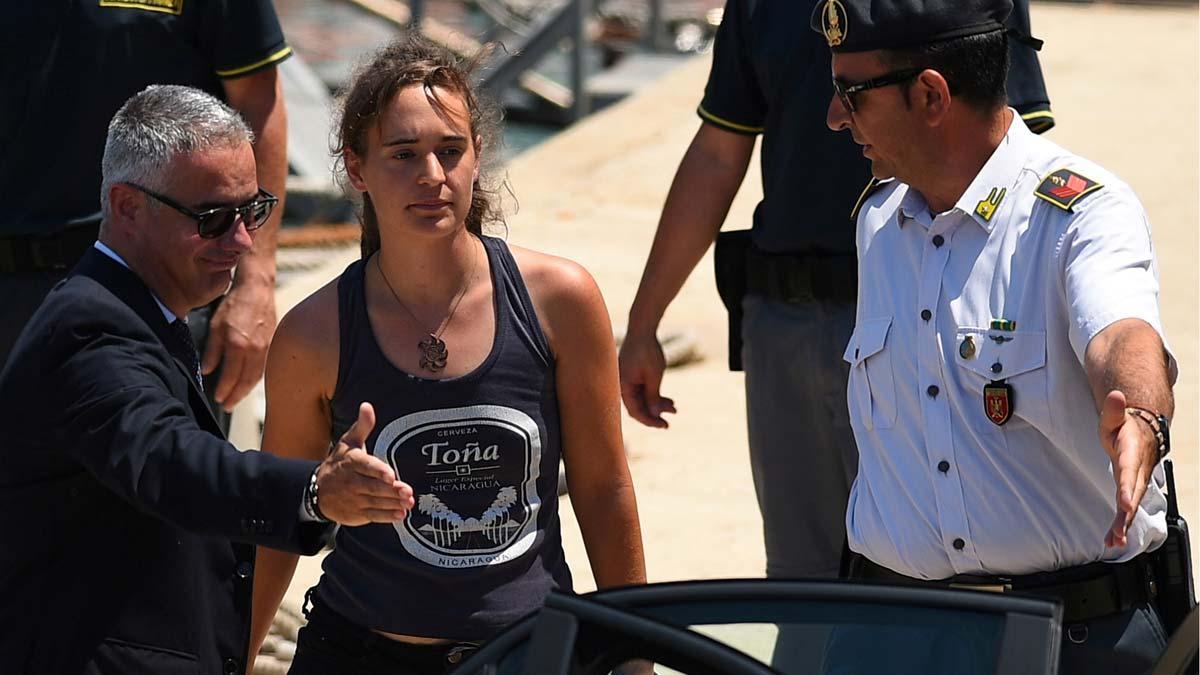 La justicia italiana deja en libertad a Carola Rackete, la capitana de ’Sea Watch’.