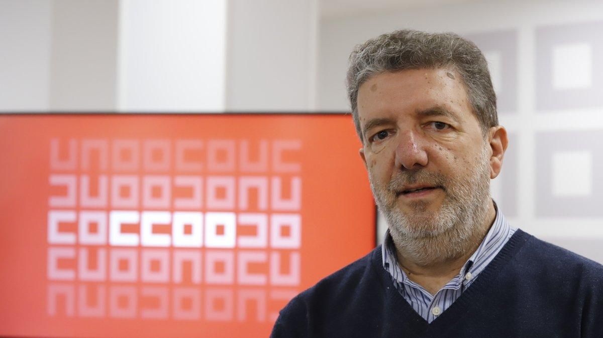 Francisco García, secretario general de FECCOO. Francisco García, secretario general de FECCOO.