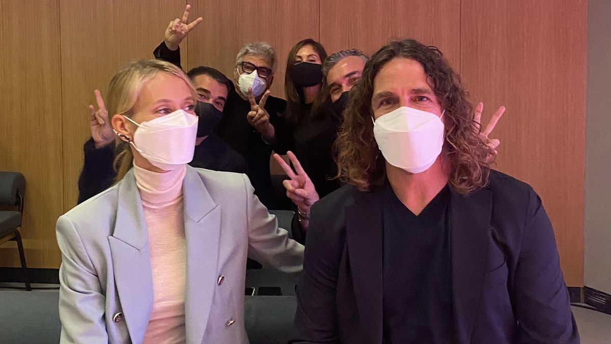 Carles Puyol y su esposa, Vanesa Lorenzo. Carles Puyol y su esposa, Vanesa Lorenzo.