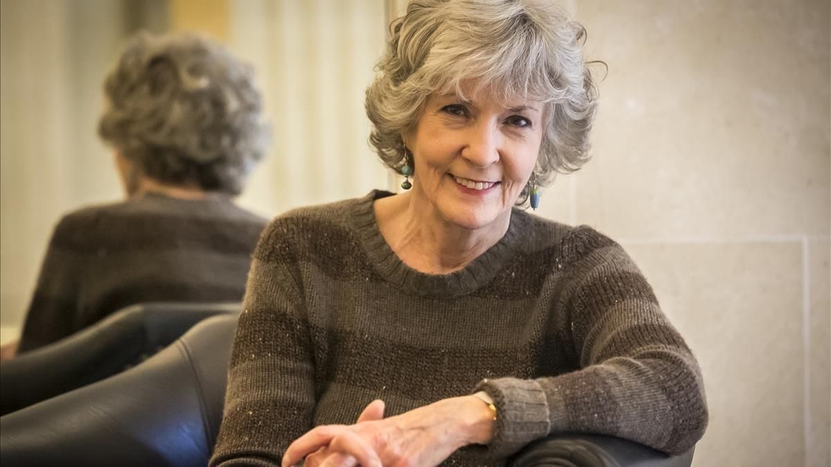 Sue Grafton, durante una visita a Barcelona en el 2015. Sue Grafton, durante una visita a Barcelona en el 2015.