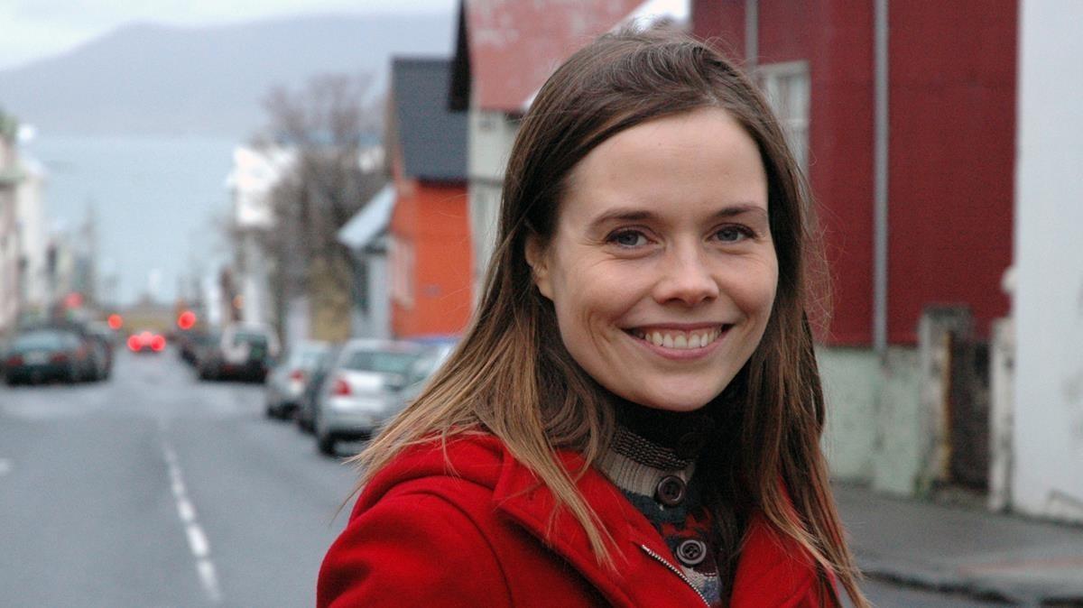 La primera ministra islandesa Katrin Jakobsdottir.