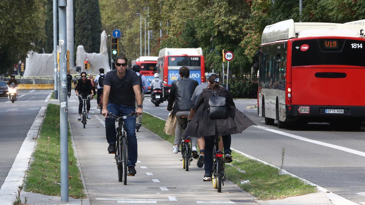 Barcelona sumarà 32 quilòmetres de carril bici i arribarà als 272
