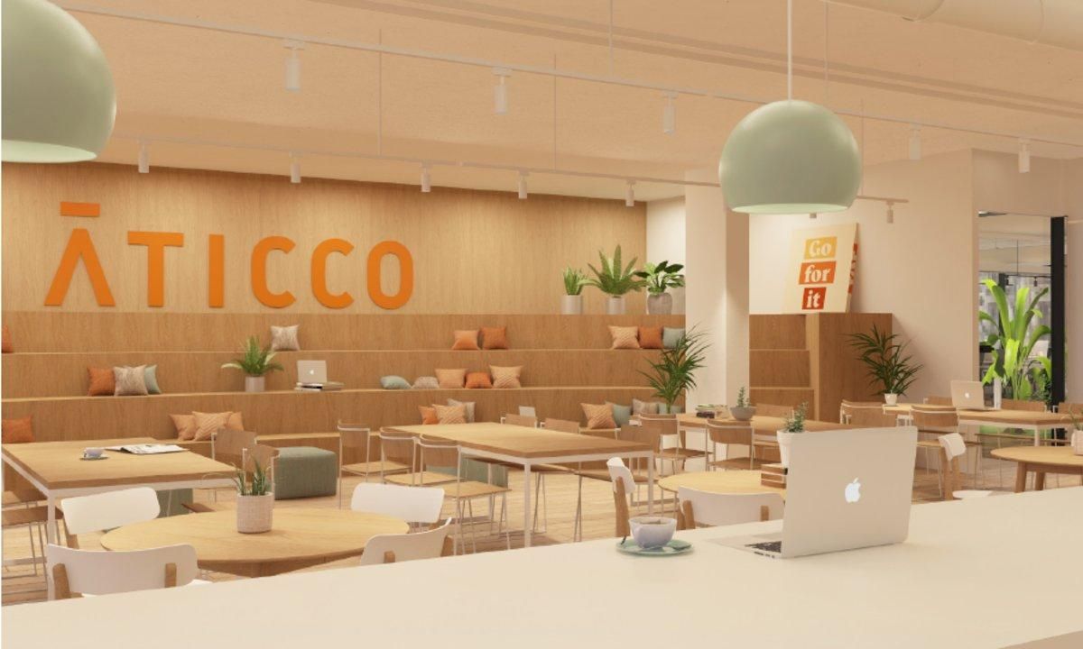 Espacio de coworking de Aticco en Madrid Espacio de coworking de Aticco en Madrid