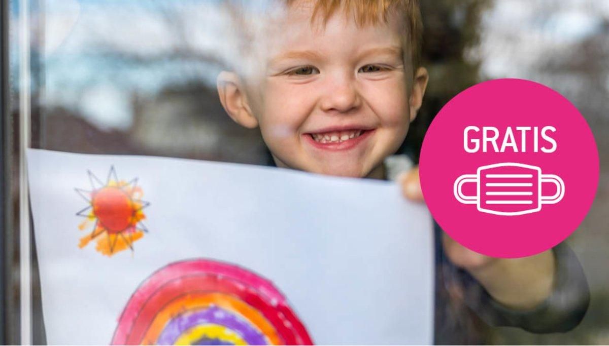 Mascarilla higiénica infantil GRATIS Mascarilla higiénica infantil GRATIS