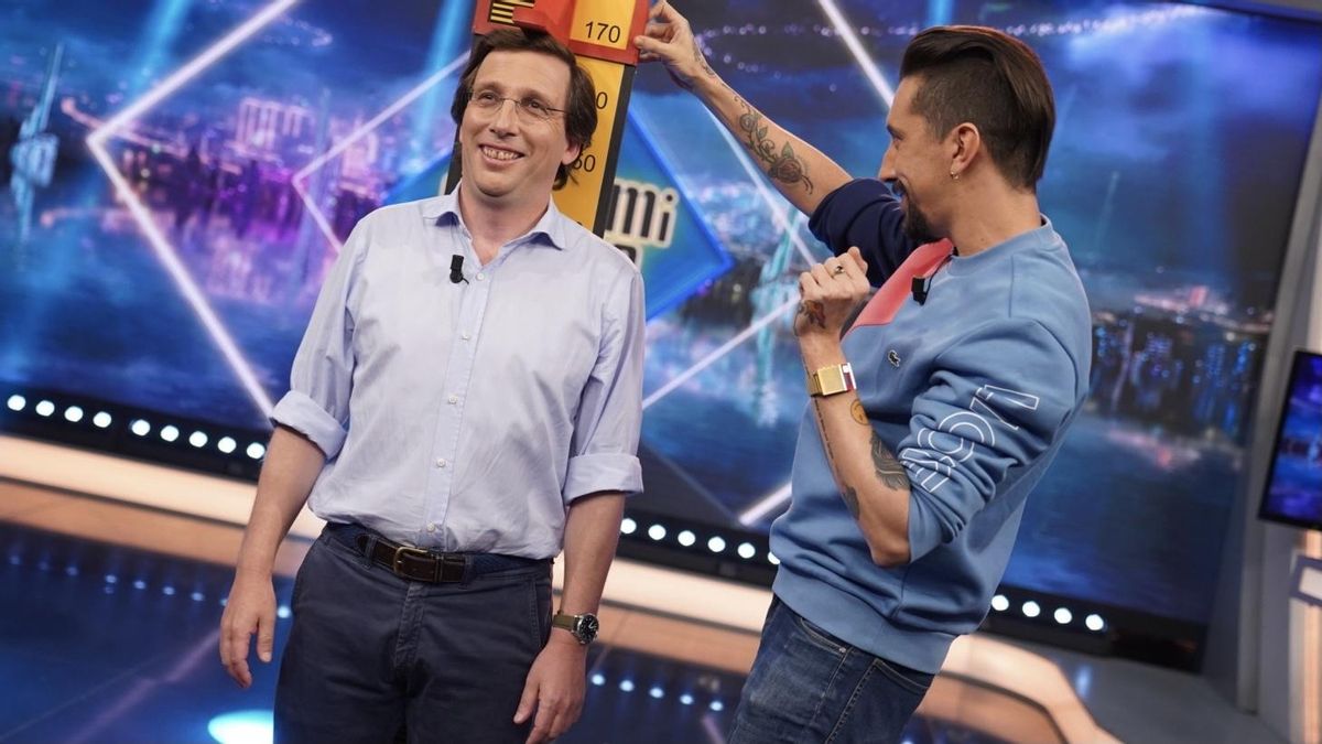 Almeida se mide en ’El Hormiguero’ Almeida se mide en ’El Hormiguero’