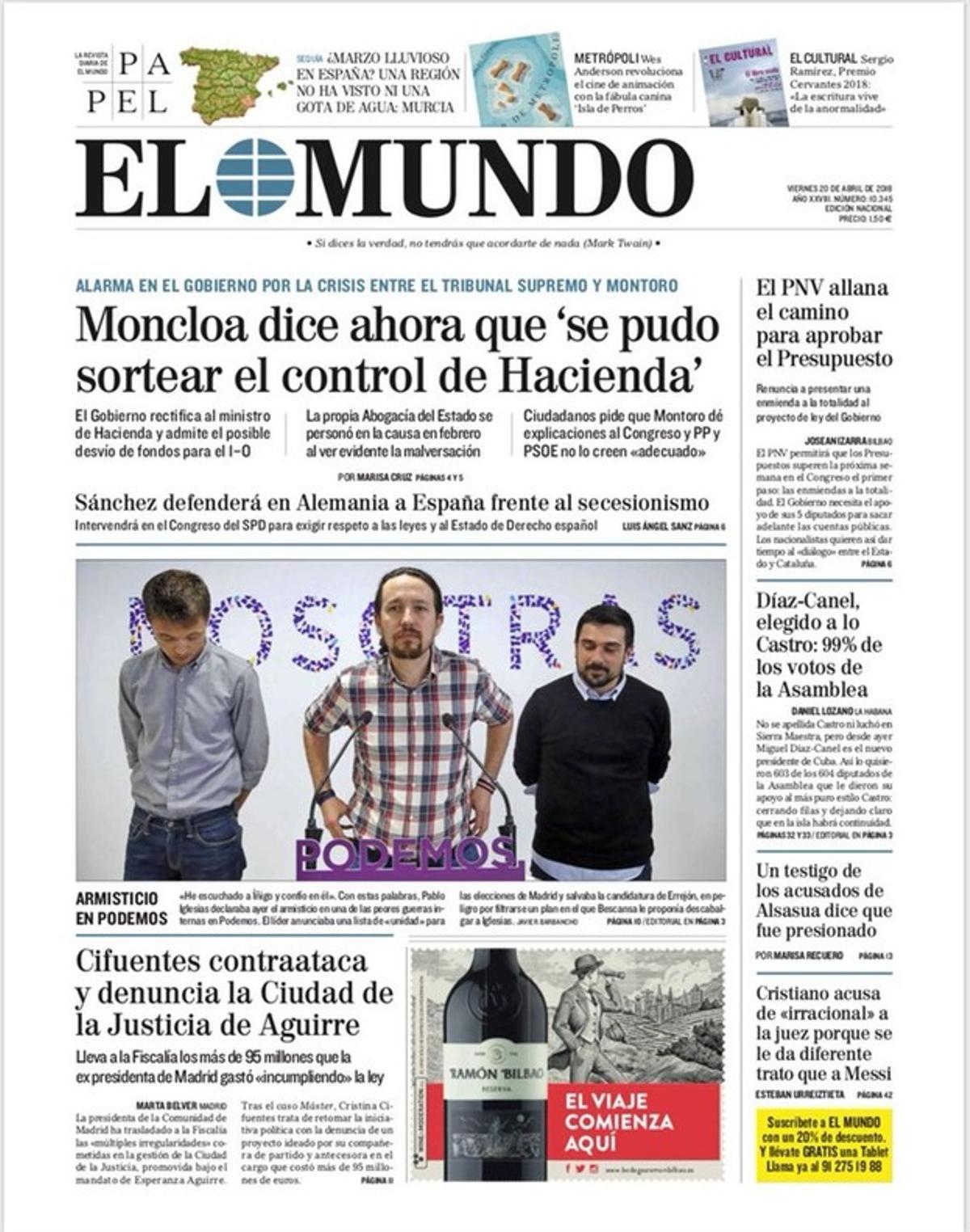 'La Razón' descubre que Llarena no puede impedir que Puigdemont y Junqueras vuelvan a ser candidatos