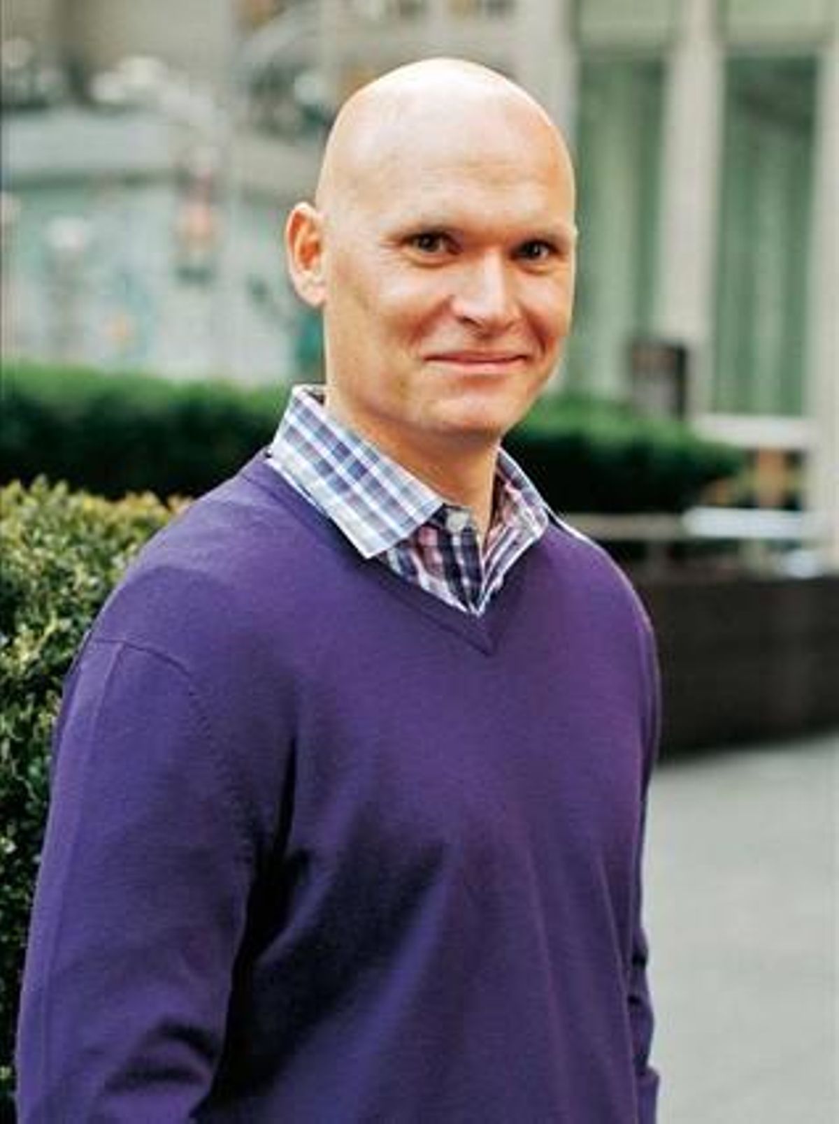 El novelista norteamericano Anthony Doerr El novelista norteamericano Anthony Doerr