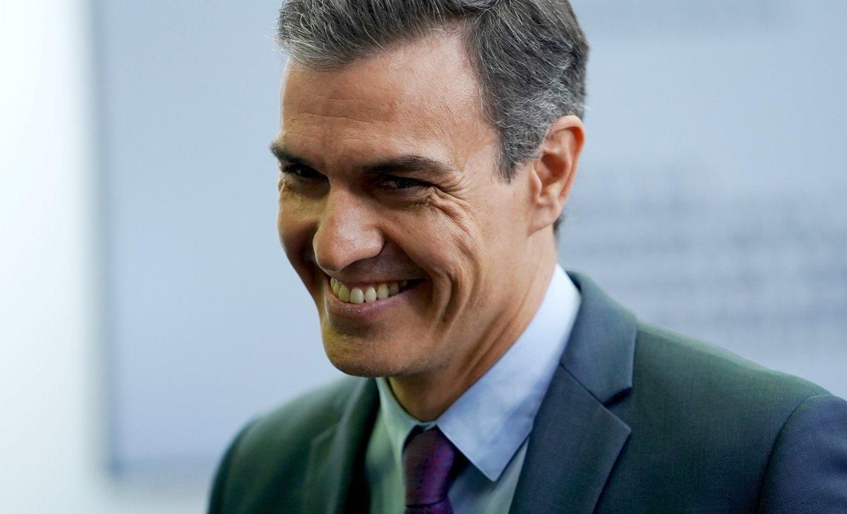 Pedro Sánchez, en su comparecencia del martes en la Moncloa. Pedro Sánchez, en su comparecencia del martes en la Moncloa.
