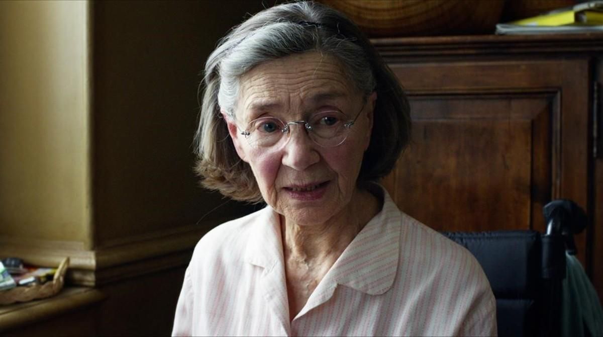 Emmanuelle Riva, en la película ’Amor’. Emmanuelle Riva, en la película ’Amor’.