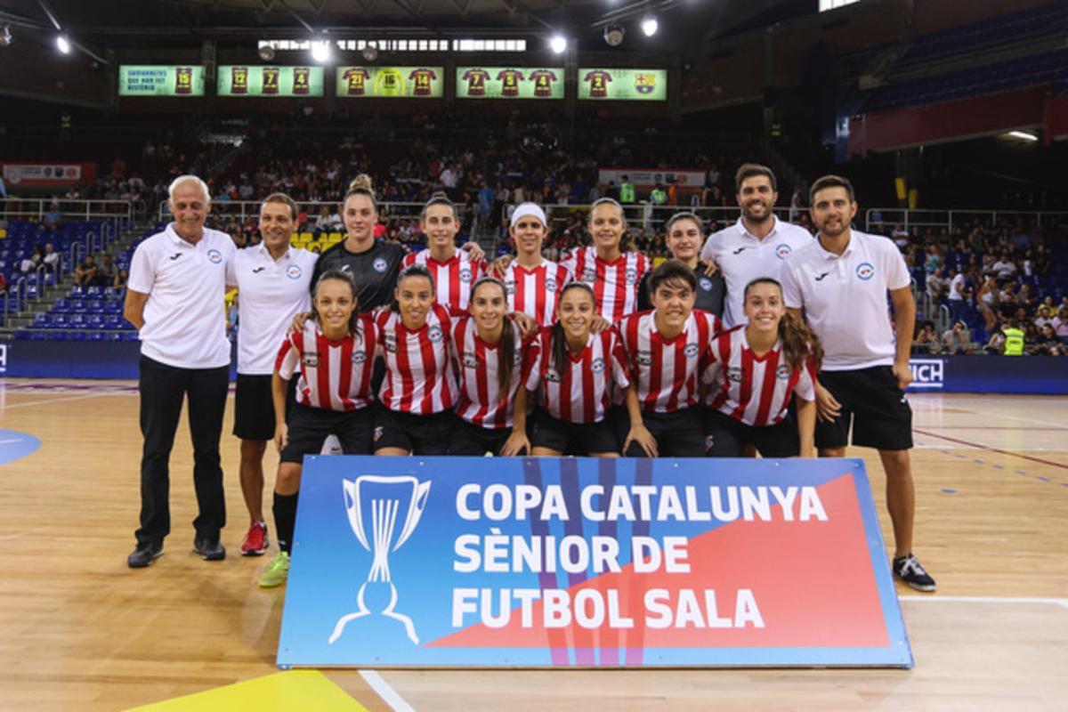 El femenino de la Penya Esplugues logra su tercera Copa de Catalunya