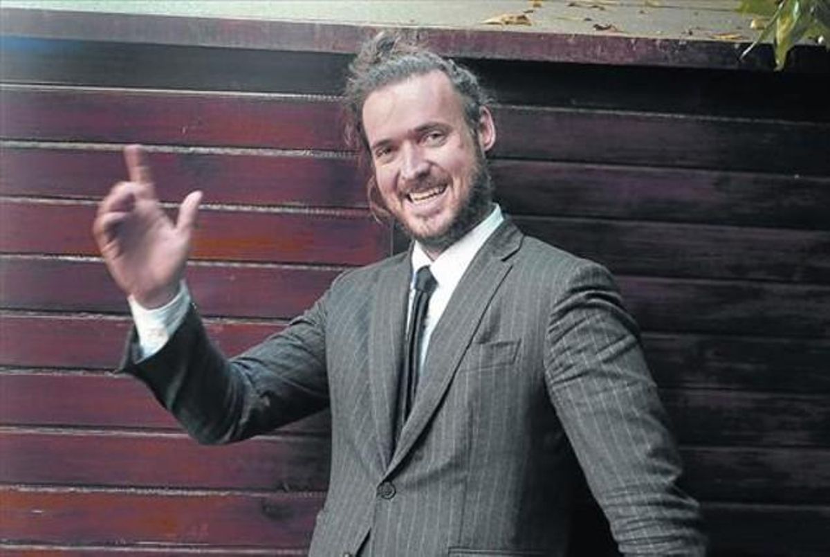 Mike Cahill, director de ’Orígenes’, en Sitges, el domingo pasado, tras presentar el filme. Mike Cahill, director de ’Orígenes’, en Sitges, el domingo pasado, tras presentar el filme.