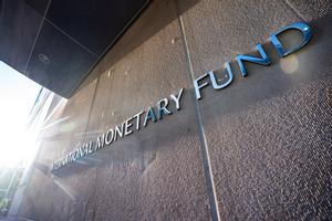 El edificio del Fondo Monetario Internacional, en una fotografía de archivo. EFE/EPA/Jim Lo Scalzo