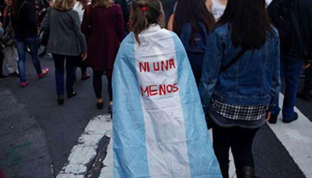 El movimiento social Ni una Menos en Argentina, que combate la violencia en contra de las mujeres.