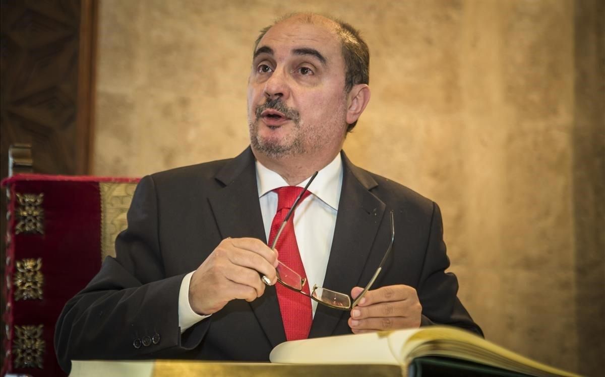 El presidente de la Diputación General de Aragón, Javier Lambán. El presidente de la Diputación General de Aragón, Javier Lambán.