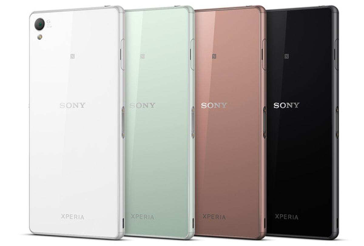 Els colors en què sortirà a la venda el Sony Xperia Z3