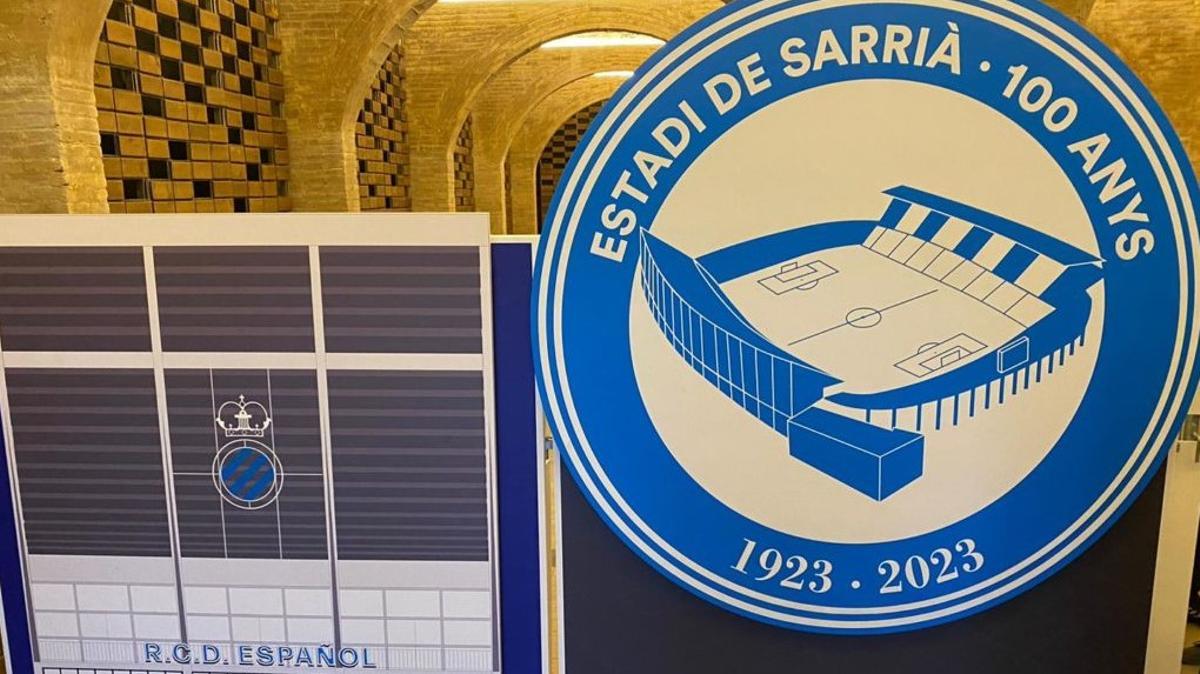 Cartel de la muestra de los 100 años de Sarrià.