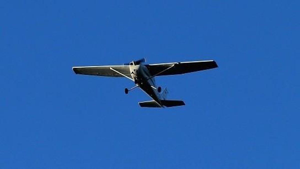 Una avioneta, en una imagen de archivo. Una avioneta, en una imagen de archivo.