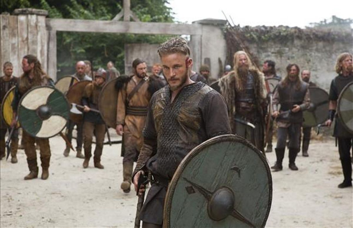 Una secuencia de la serie ’Vikingos’ Una secuencia de la serie ’Vikingos’