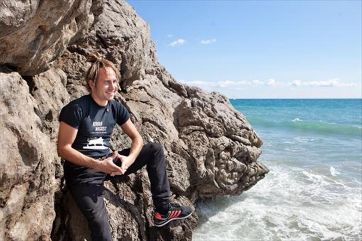 Lorenzo Mazzoni: "La playa del Garraf se ha convertido en mi templo"
