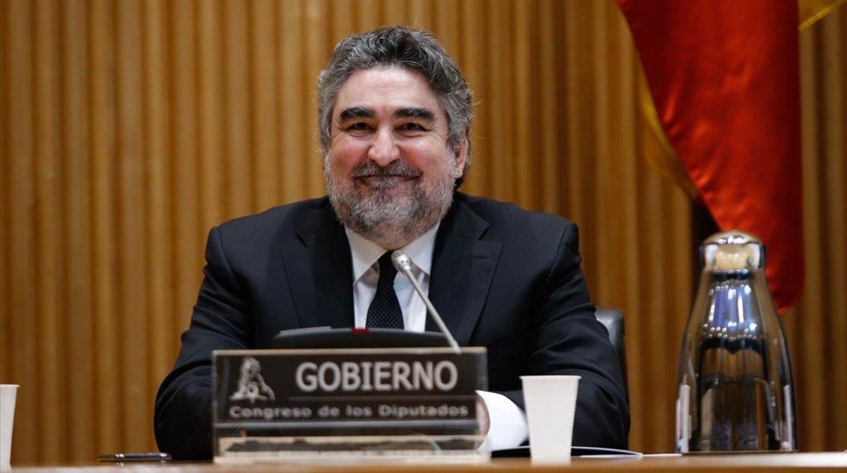 José Manuel Rodríguez Uribes, ministro de Cultura y Deportes.
