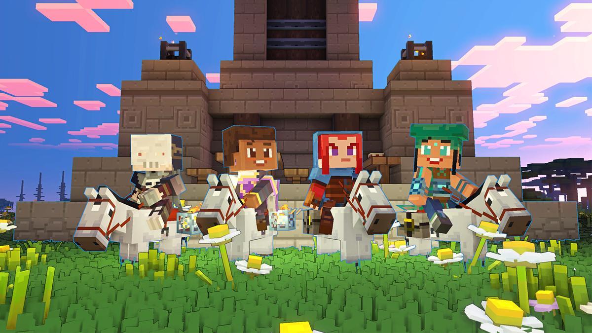Microsoft pone fecha a Minecraft Legends para esta primavera