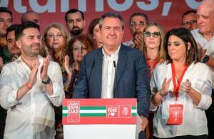 El PSOE, al caire d’una patacada històrica a Andalusia