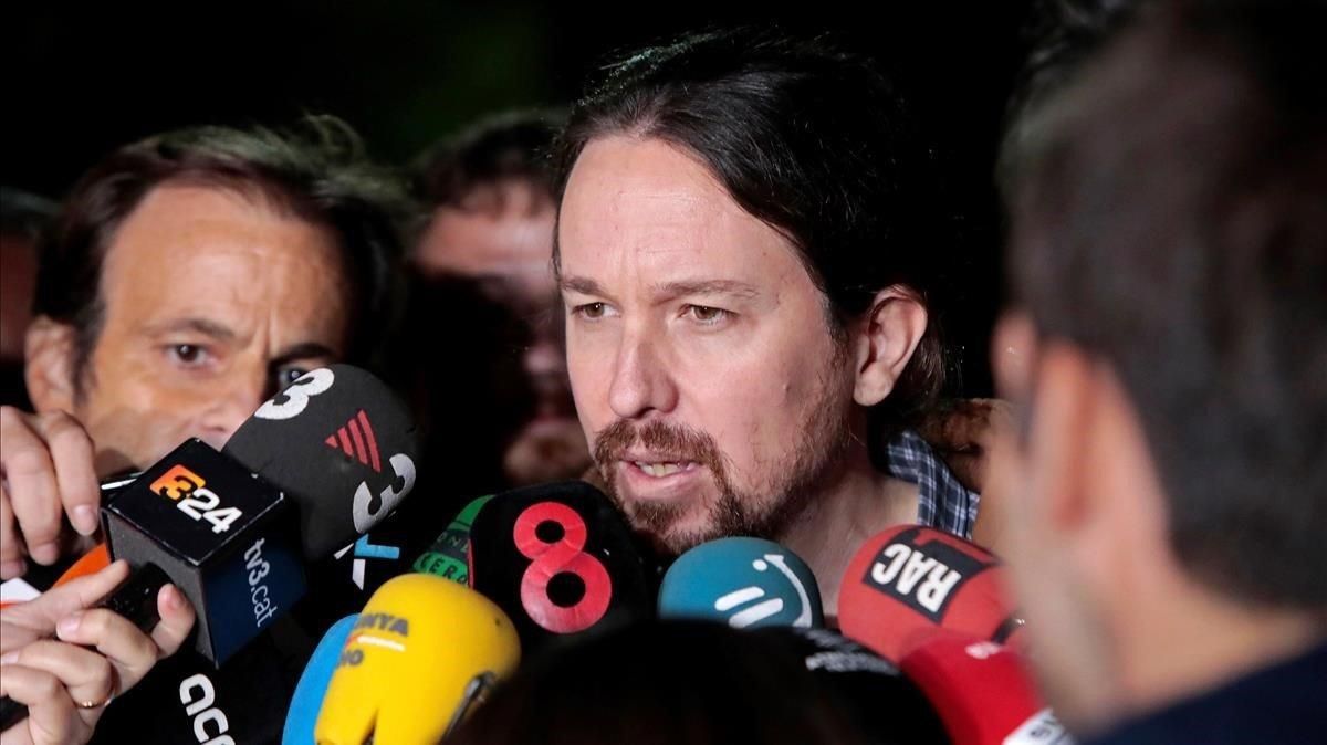 El líder de Podemos, Pablo Iglesias. El líder de Podemos, Pablo Iglesias.