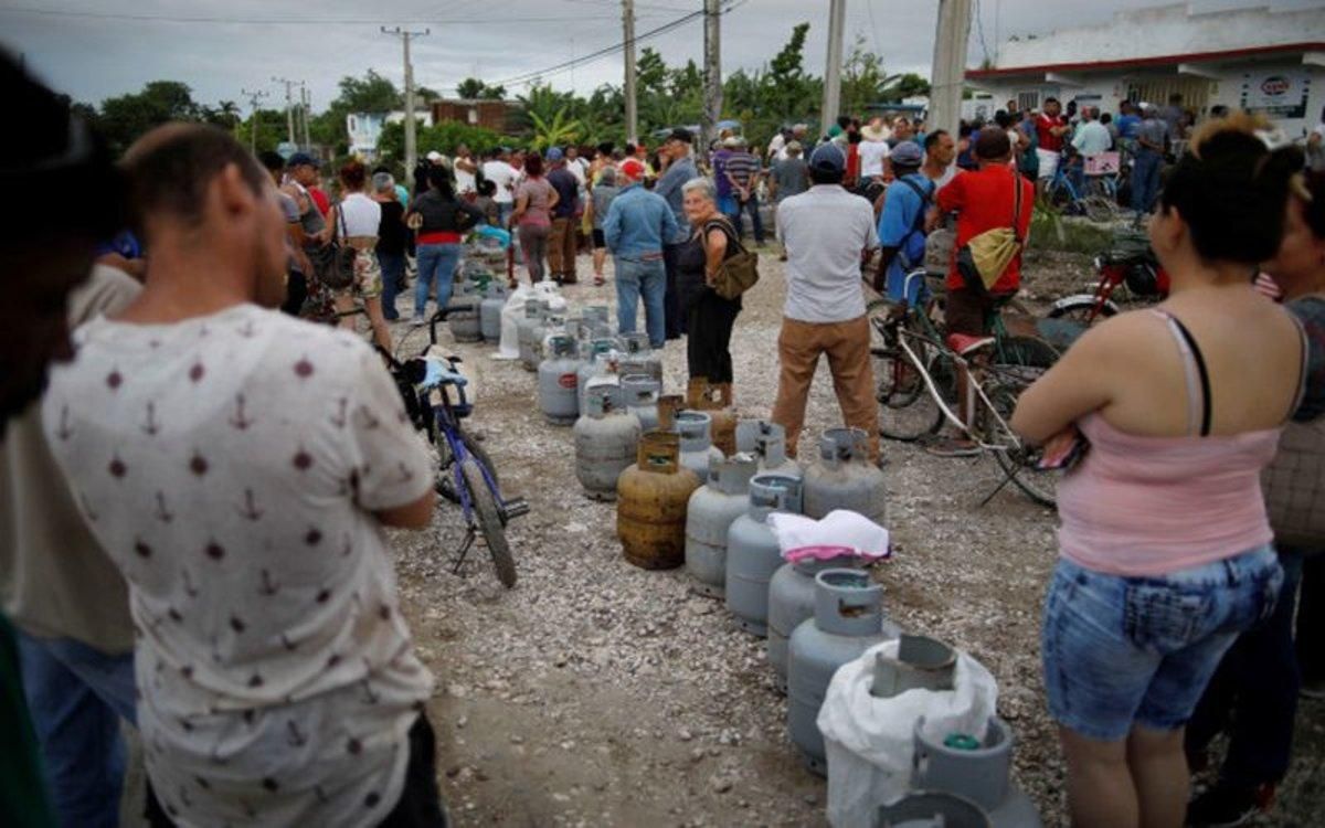 Desabasto de gas LP en Cuba. Desabasto de gas LP en Cuba.