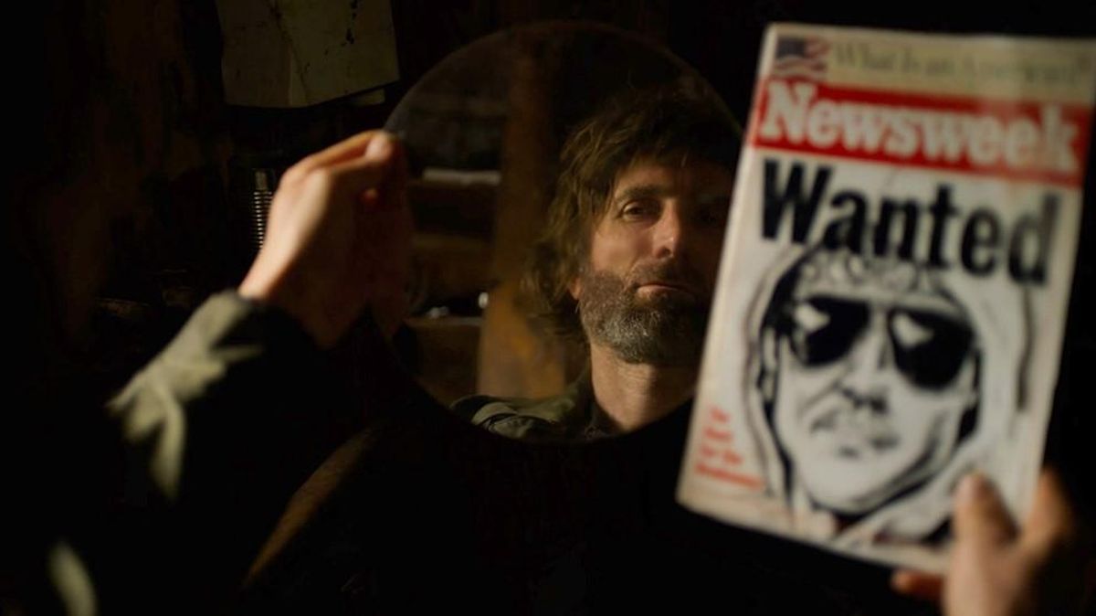 Sharlto Copley, como Unabomber, en un fotograma de ’Ted K’. Sharlto Copley, como Unabomber, en un fotograma de ’Ted K’.