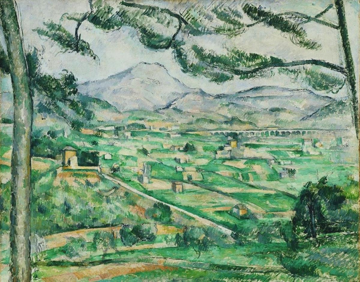 ’La montaña Sainte-Victoire’, de Paul Cezanne, en CaixaForum.