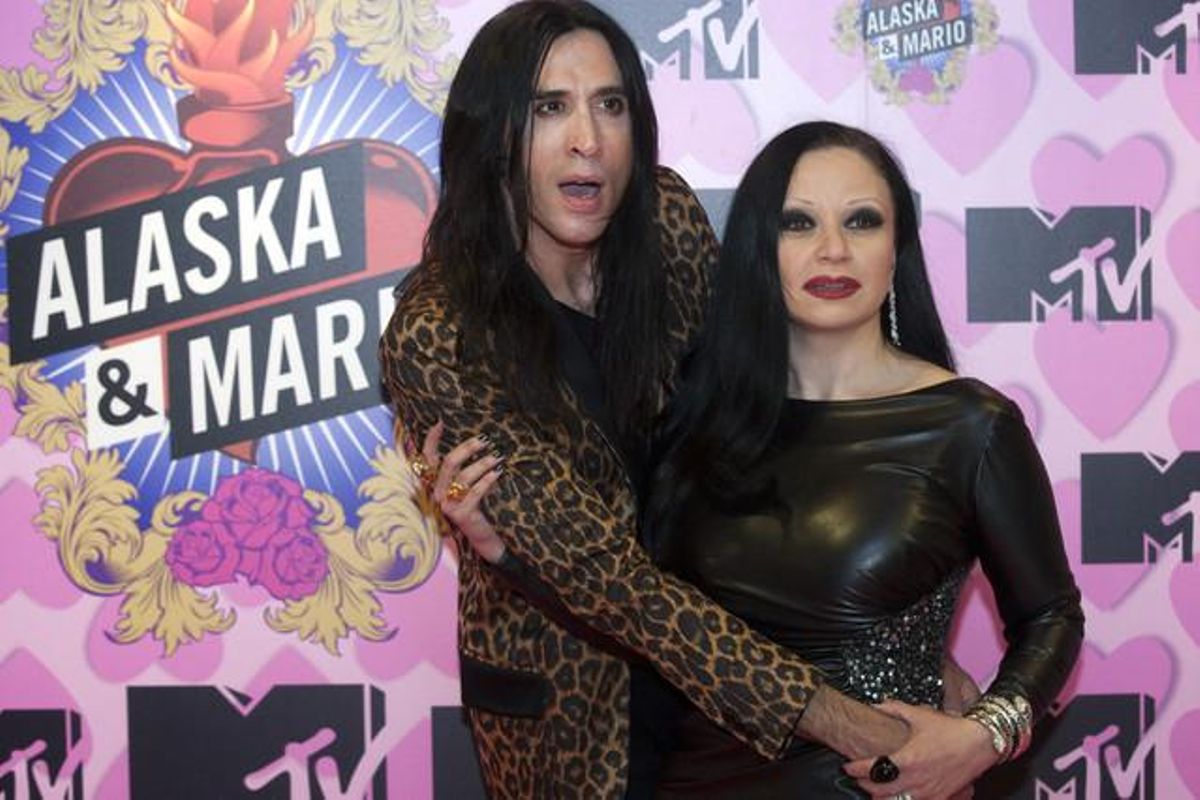 Alaska y Mario Vaquerizo. Alaska y Mario Vaquerizo.