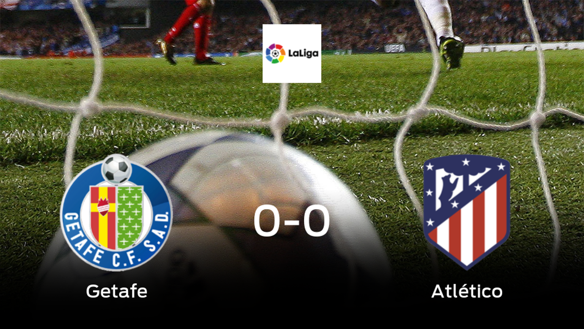 El Getafe y el Atlético de Madrid no encuentran el gol y se reparten los puntos (0-0)