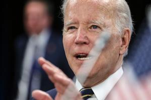 El presidente de EEUU, Joe Biden, este jueves, último día de la cumbre de la OTAN en Ifema (Madrid). 