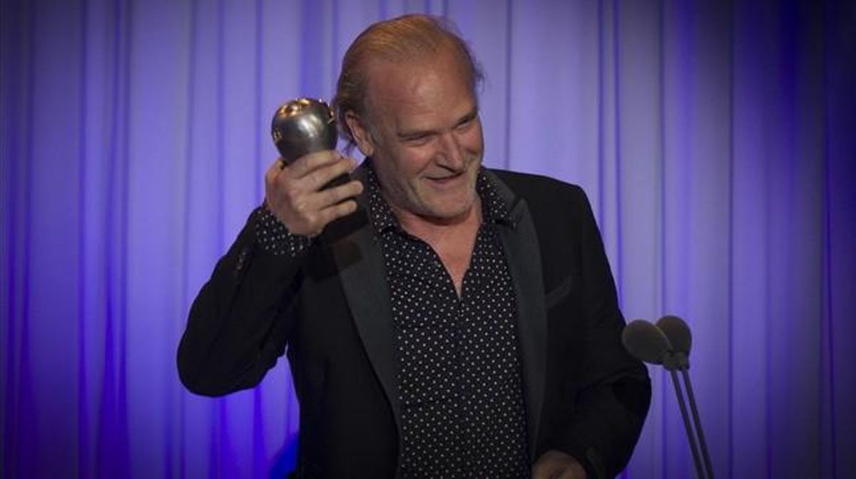 Lluís Homar, en la entrega de los premios Max de teatro. Lluís Homar, en la entrega de los premios Max de teatro.