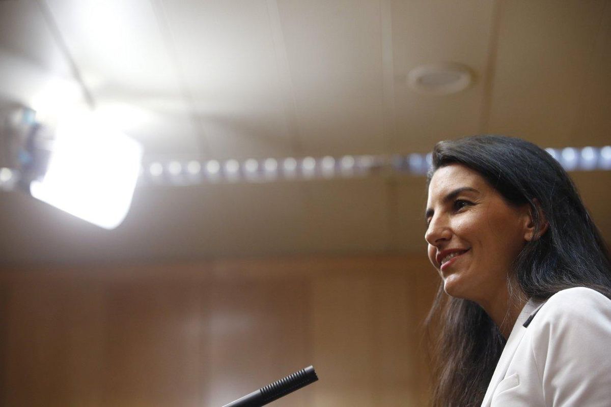 La portavoz de Vox en la Comunidad de Madrid, Rocío Monasterio. La portavoz de Vox en la Comunidad de Madrid, Rocío Monasterio.