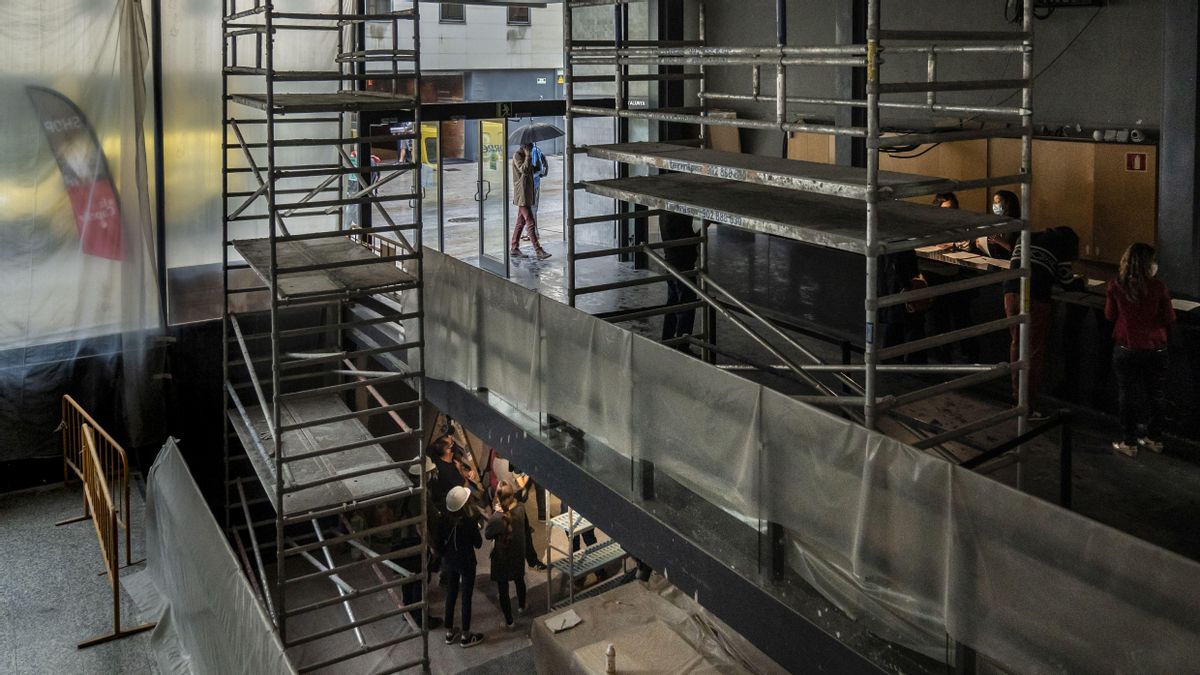 El nuevo Centre Obert d’Arquitectura, en obras, ocupará parte de la sede del Col·legi d’Arquitectes de Catalunya (COAC). El nuevo Centre Obert d’Arquitectura, en obras, ocupará parte de la sede del Col·legi d’Arquitectes de Catalunya (COAC).