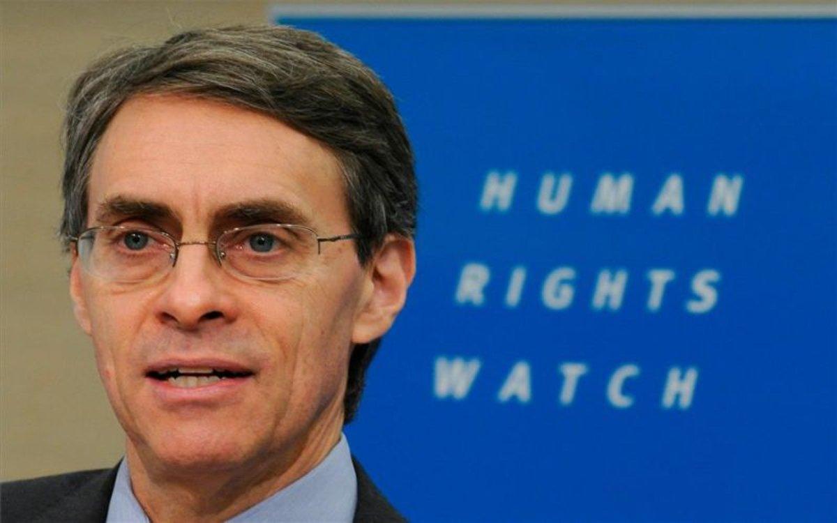 Kenneth Roth, director ejecutivo de Human Rights Watch.