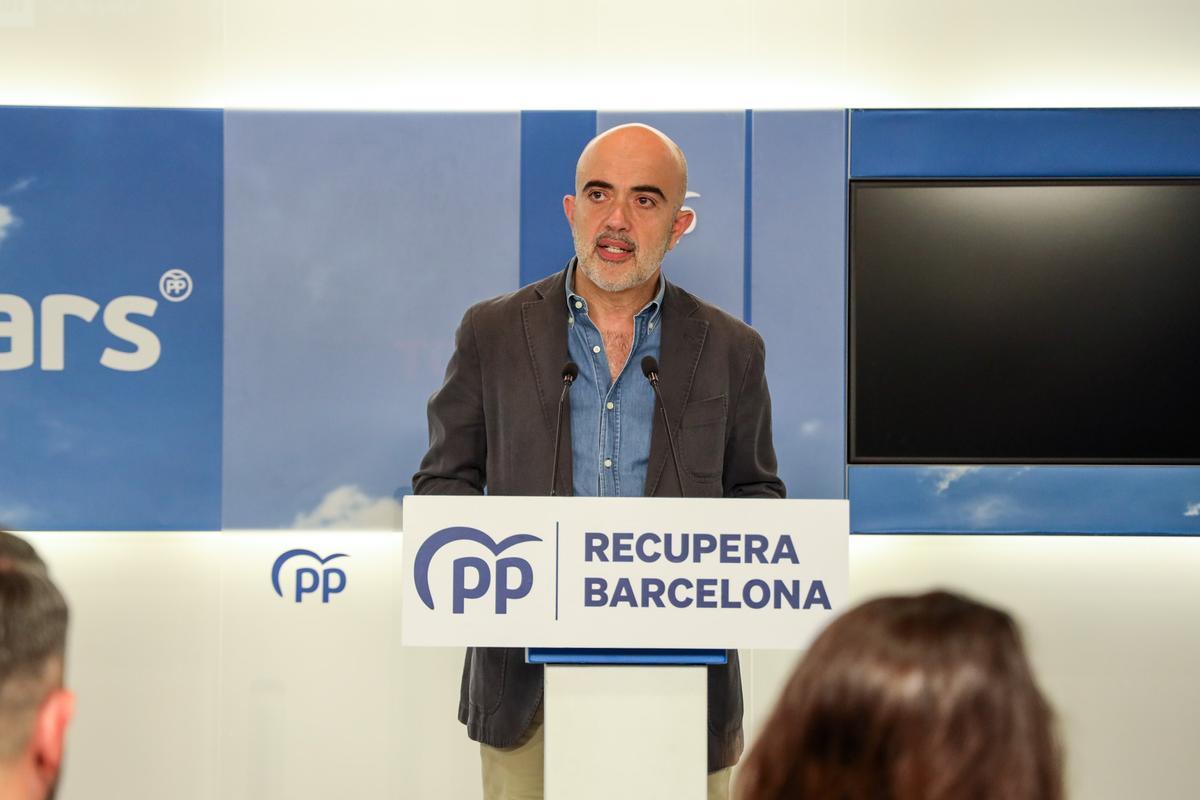 Dani Sirera, el cabeza de lista del PP para las municipales de Barcelona.