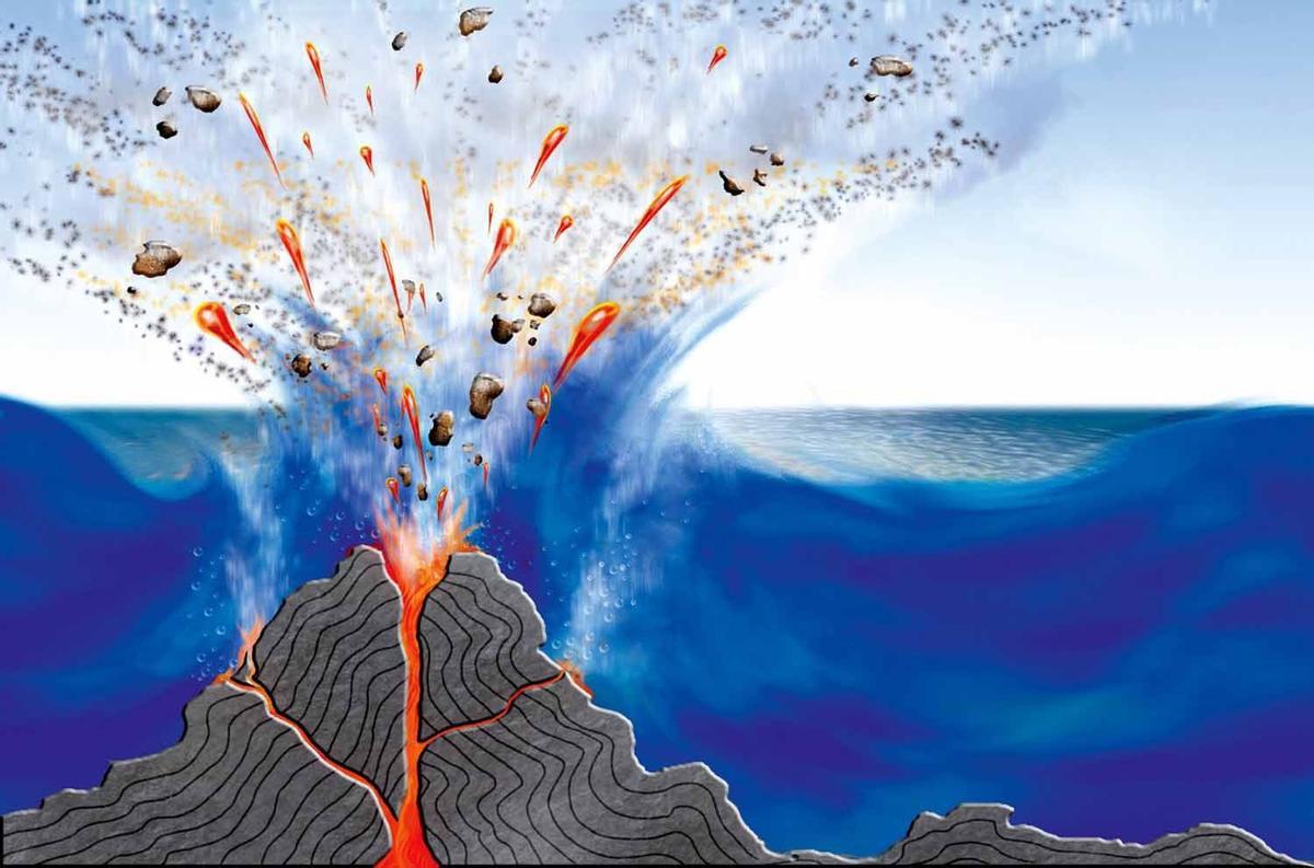 Este es el volcán gigante y “potencialmente peligroso” que hay bajo el Mediterráneo