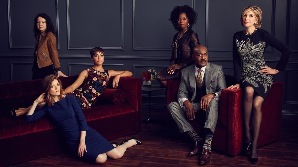 Los protagonistas de ’The Good Fight’, en una foto promocional de la serie de la CBS. Los protagonistas de ’The Good Fight’, en una foto promocional de la serie de la CBS.