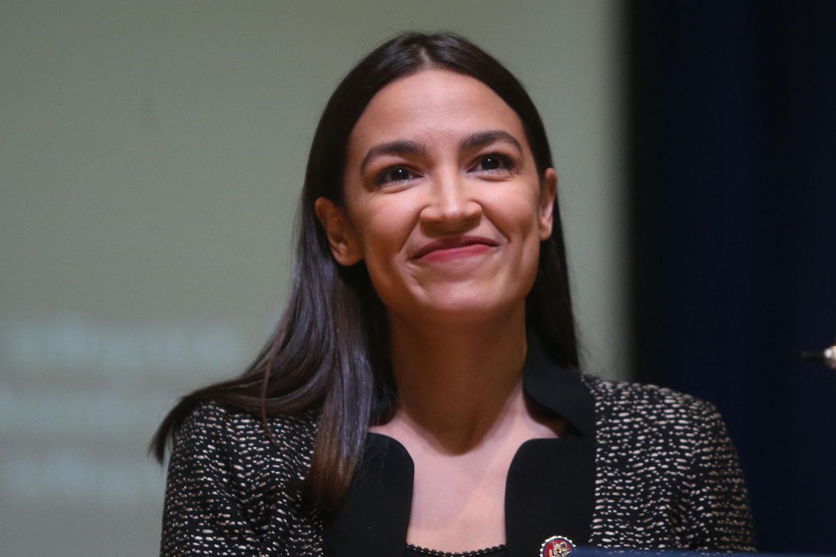 La congresista demócrata de EEUU Alexandria Ocasio-Cortez La congresista demócrata de EEUU Alexandria Ocasio-Cortez