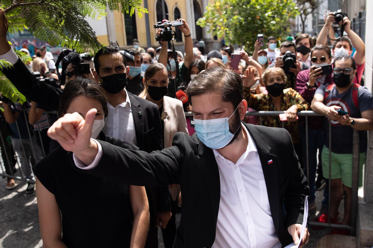 El presidente Chile, Gabriel Boric antes de ser investido presidente de Chile. El presidente Chile, Gabriel Boric antes de ser investido presidente de Chile.