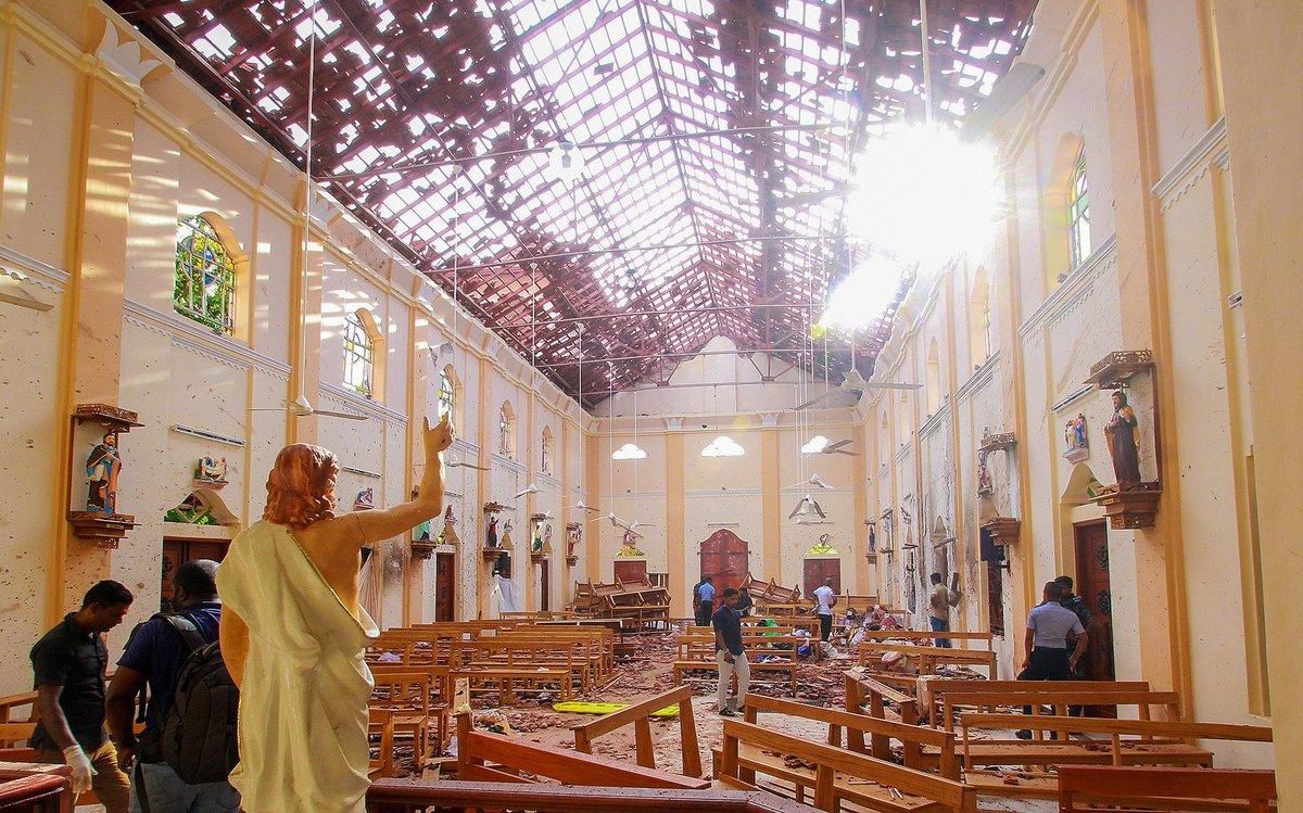 Atentado terrorista en Sri Lanka. Atentado terrorista en Sri Lanka.