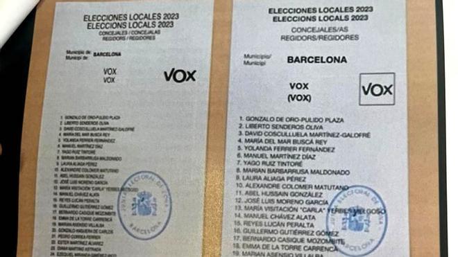 La Junta Electoral desestima los recursos de los Comuns y Vox al resultado de las municipales en Barcelona