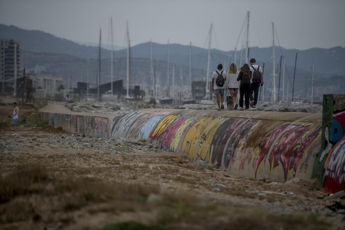 Veïns del Besòs demanen descontaminar les platges tancades de Sant Adrià i Badalona Veïns del Besòs demanen descontaminar les platges tancades de Sant Adrià i Badalona