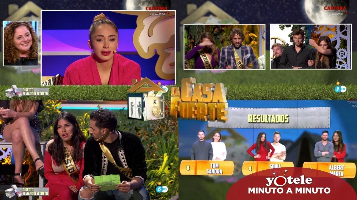 Algunos de los momentazos de la décima gala de ’La casa fuerte’. Algunos de los momentazos de la décima gala de ’La casa fuerte’.