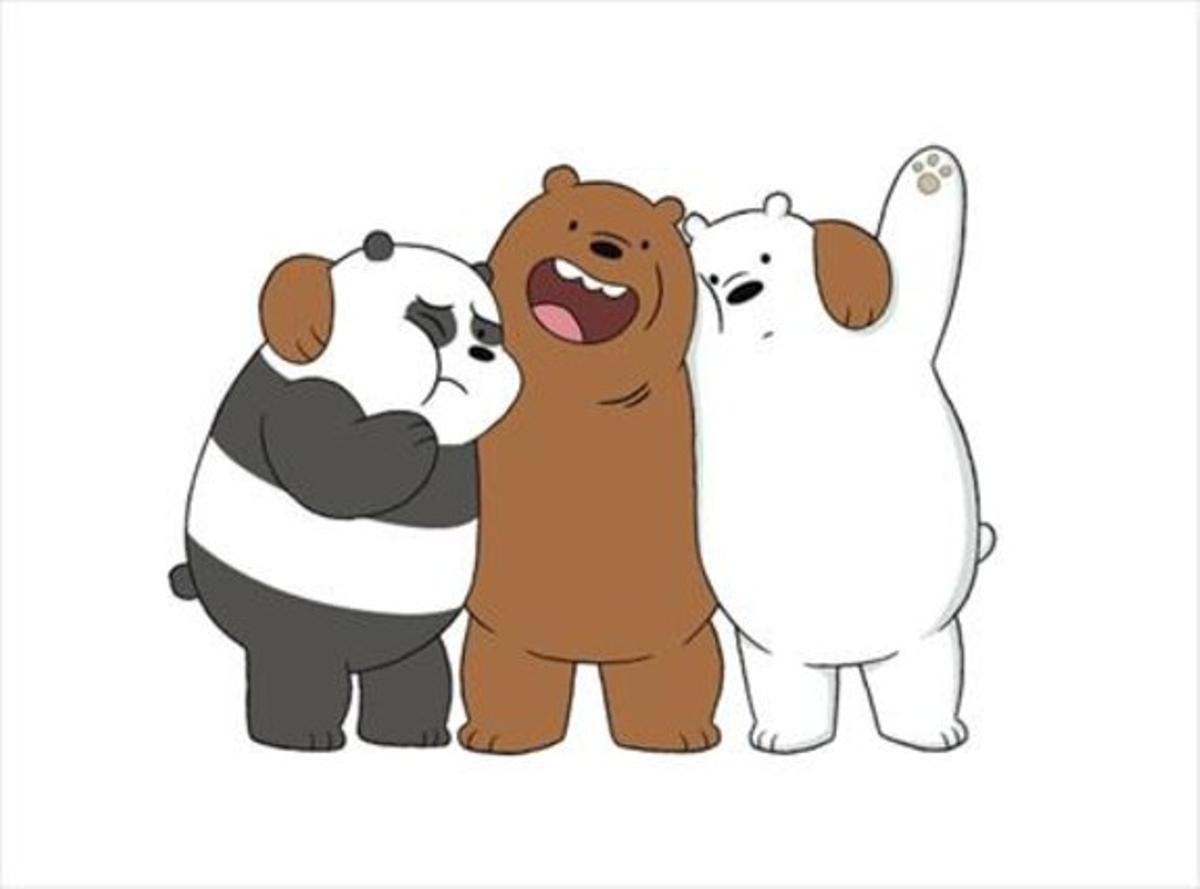 Tres osos muy animados
