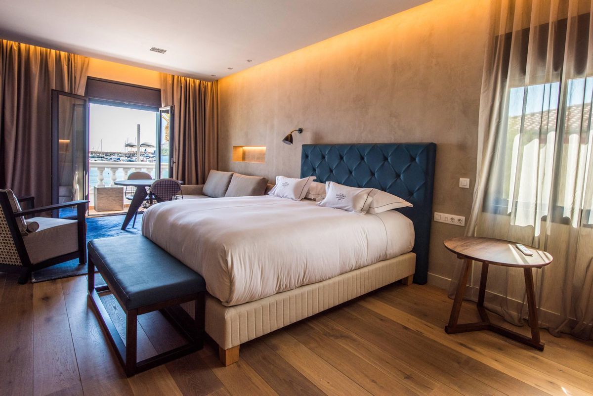 Imagen de una de las habitaciones del Hotel Miramar, en Barcelona. Imagen de una de las habitaciones del Hotel Miramar, en Barcelona.